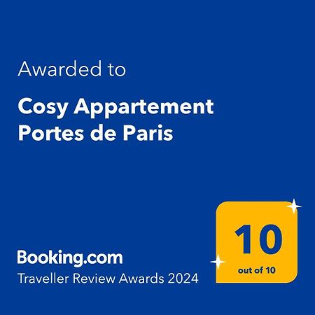 Cosy Appartement Portes De Paris Aubervilliers Kültér fotó